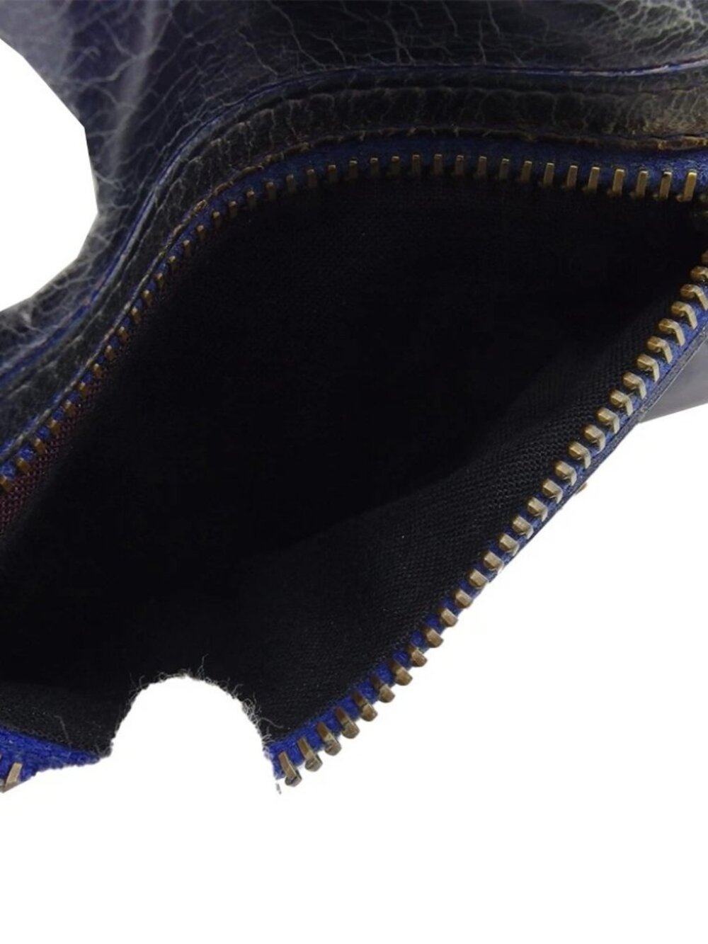 BALENCIAGA Purse Navy blue Women 163471 Authentic secondhand - Picture 8 of 9